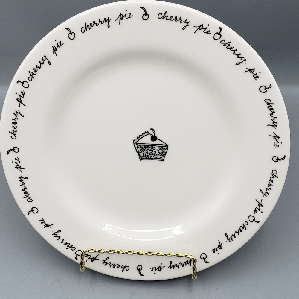 Pottery barn dessert lingo dessert salad plates (4)